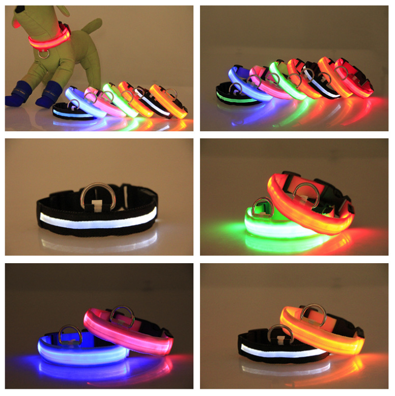 LED Dog Luminous Collar Luminous Luminous Pet Leash Spot One Product Dropshipping Screen y LED Dog Luminous Collar Luminous Luminous Pet Leash Spot One Product Dropshipping Screen y
