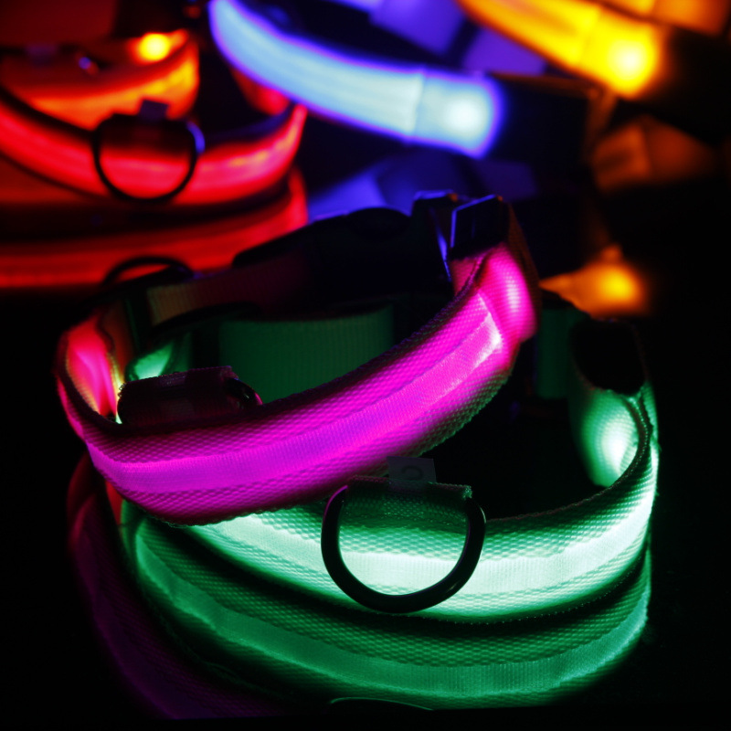 LED Dog Luminous Collar Luminous Luminous Pet Leash Spot One Product Dropshipping Screen y LED Dog Luminous Collar Luminous Luminous Pet Leash Spot One Product Dropshipping Screen y