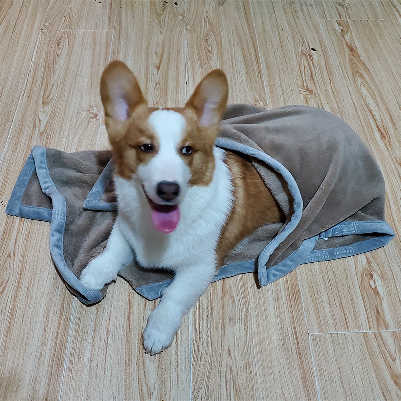 Lively blanket thickened warm flannel dog kennel cat kennel blanket wholesale pet supplies blanket