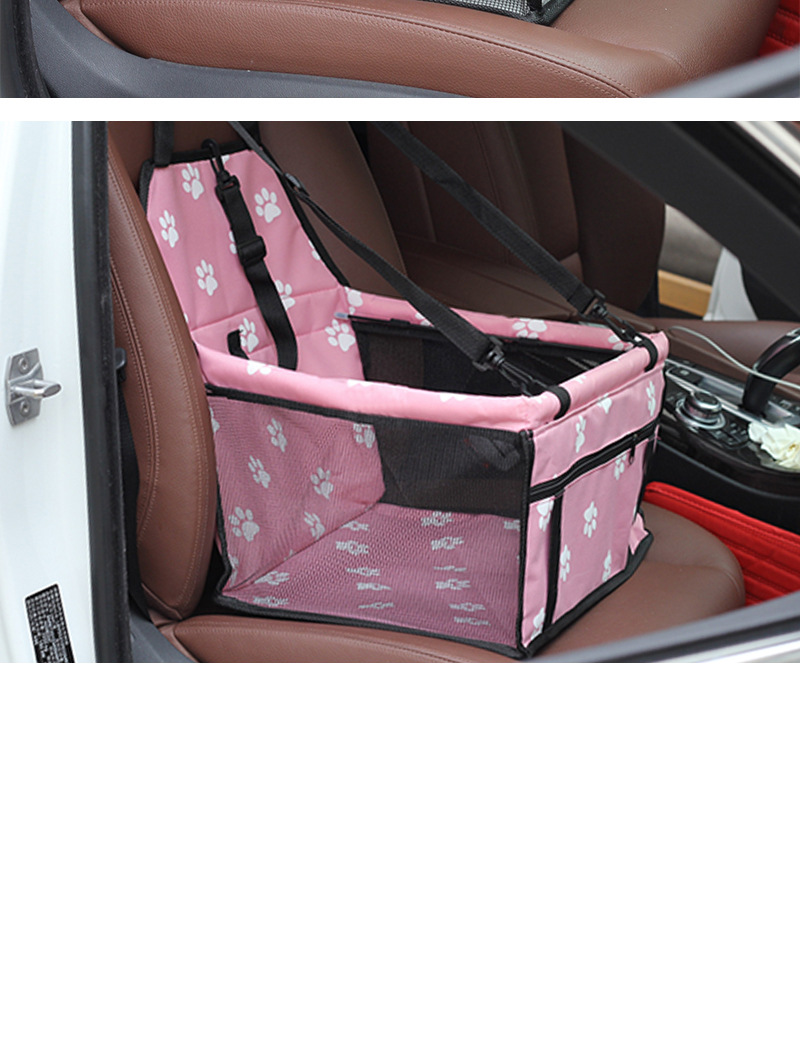 Amazon Hot Pet Car Mat Pet Supplies Pet Pannier Bag Vehicle-Mounted Pet Mat Waterproof Kennel Pet Bag