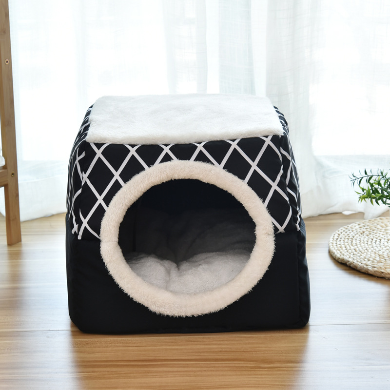 Cross-Border Hot Amazon Cat House Capsule Cat House Villa Closed Kennel House Pet Supplies Wholesale