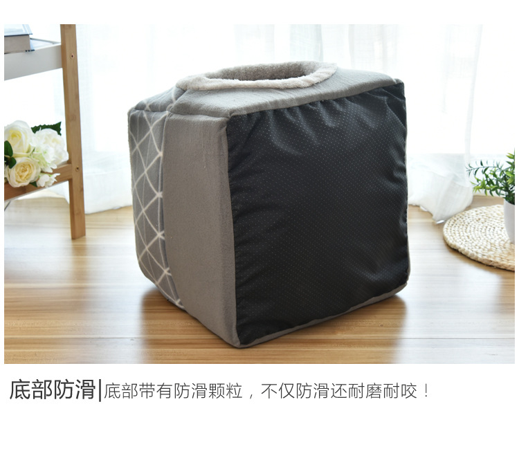 Cross-Border Hot Amazon Cat House Capsule Cat House Villa Closed Kennel House Pet Supplies Wholesale