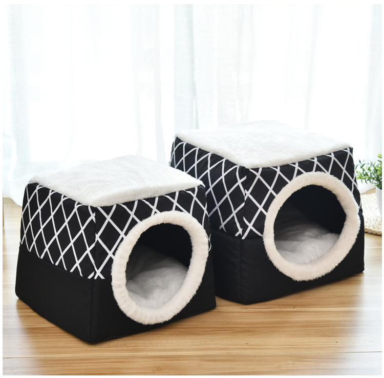 Cross-Border Hot Amazon Cat House Capsule Cat House Villa Closed Kennel House Pet Supplies Wholesale