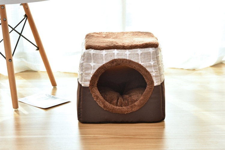 Cross-Border Hot Amazon Cat House Capsule Cat House Villa Closed Kennel House Pet Supplies Wholesale