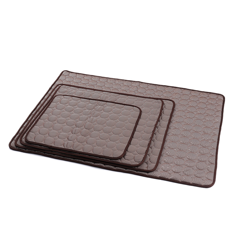 Summer Pet Pad Pet Ice Mat Dog Dog Bed Kennel Dog Bed Pet Ice Silk Mat Cat Cool Pad Pet Supplies