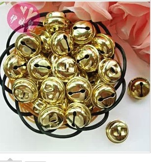 DIY Jewelry Accessories Golden Dance Bell Christmas Decoration Pet Bell Wholesale round Bell DIY Jewelry Accessories Golden Dance Bell Christmas Decoration Pet Bell Wholesale round Bell