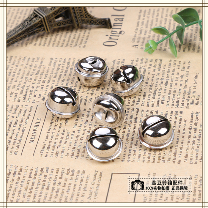 Accessories Silver Iron Bell pet Bell necklace Pendant Accessories Silver Iron Bell pet Bell necklace Pendant