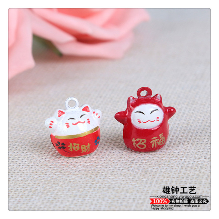 Diy pet bell small cartoon cat collar collar bell Diy pet bell small cartoon cat collar collar bell