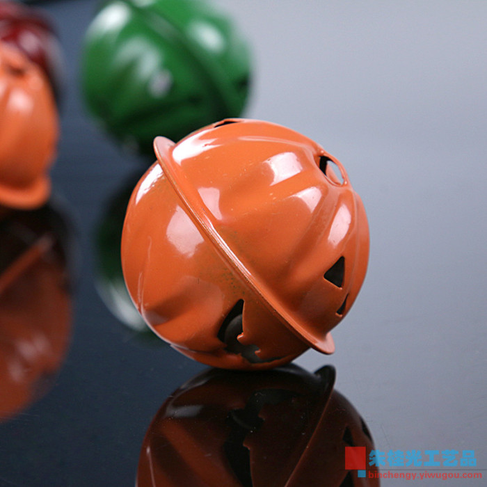 Hand material pet bell accessories cartoon bell small pumpkin