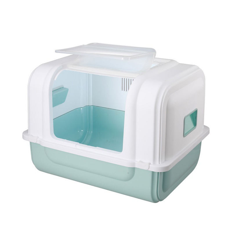 Carolina Litter Box Top out Closed Extra Large Cat Toilet Luxury Splash-Proof Anti-Sand Cat Basin Free Cat Shovel