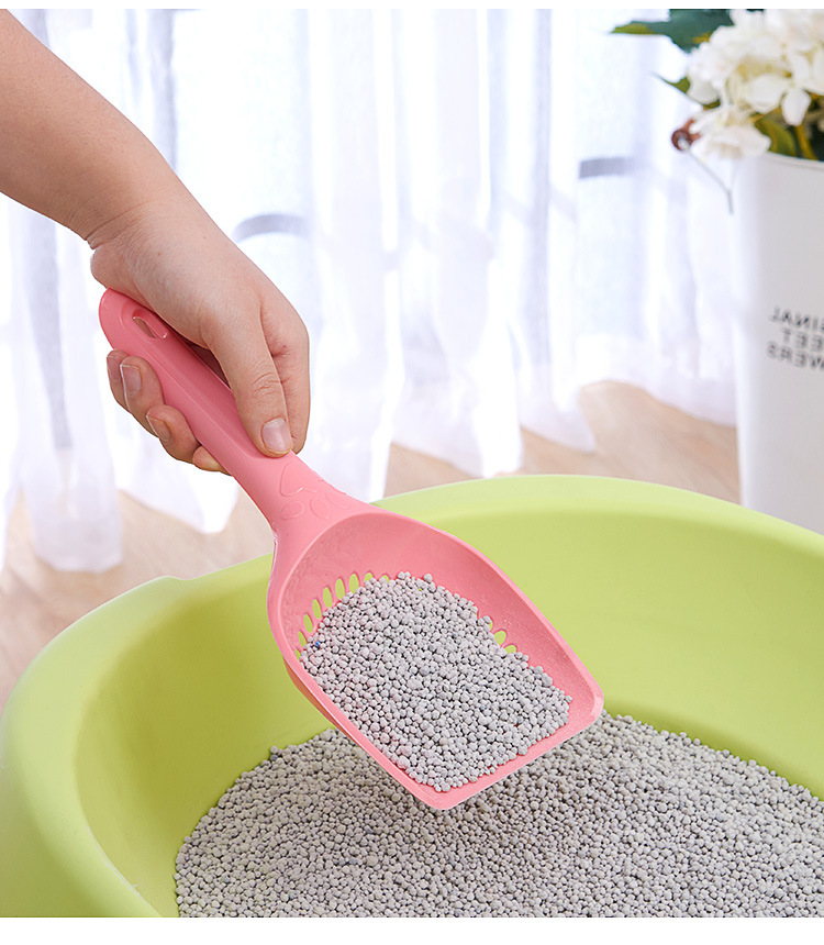 Pet Supplies in Stock Wholesale Thickened Cat Litter Scoop Pet Shovel Pick-up Shovel round Hole-Shaped Cat Litter Shovel Pet Supplies in Stock Wholesale Thickened Cat Litter Scoop Pet Shovel Pick-up Shovel round Hole-Shaped Cat Litter Shovel