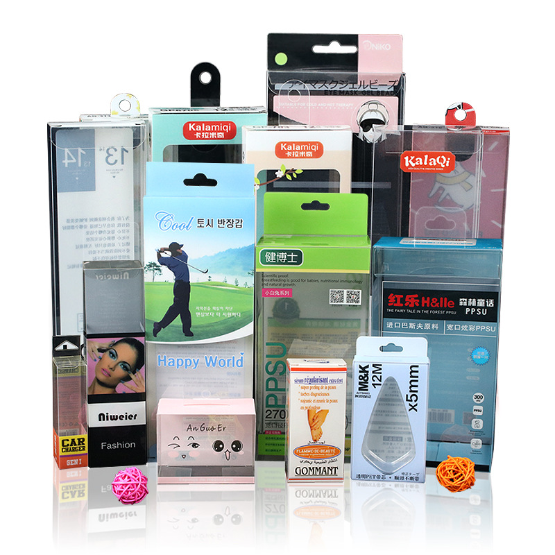 Environmental Protection Pet Folding Box Frosted Pp Small Plastic Box Packing Box of Mobile Phone Casing Customization