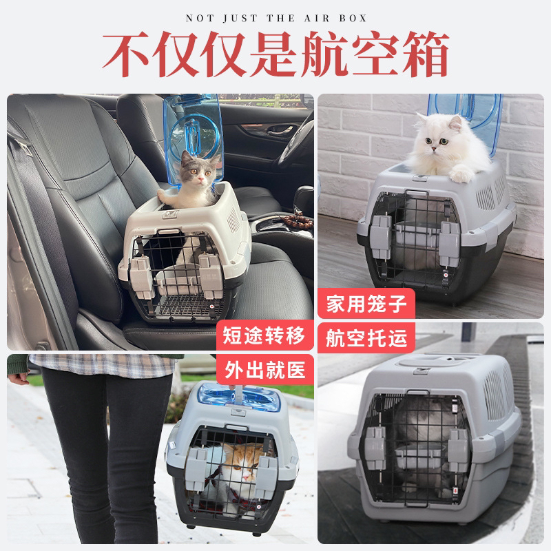 Flight Case Pet Plane Consignment Cat Small Dog Dog Cat Bag Cat Cage Portable Bag Air Transport Box out