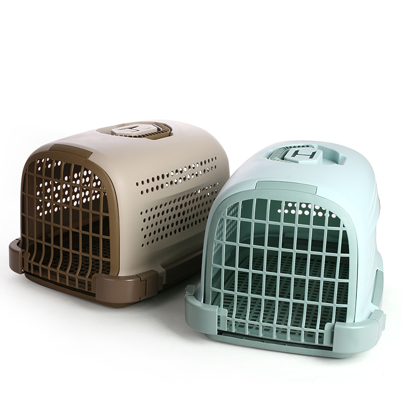 High-End Pet Flight Case Air Transport Box Pet Portable Check-in Suitcase Dogs and Cats Check-in Suitcase Aircraft Cage Large Box