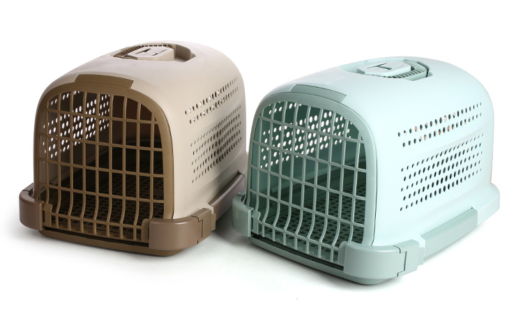 High-End Pet Flight Case Air Transport Box Pet Portable Check-in Suitcase Dogs and Cats Check-in Suitcase Aircraft Cage Large Box