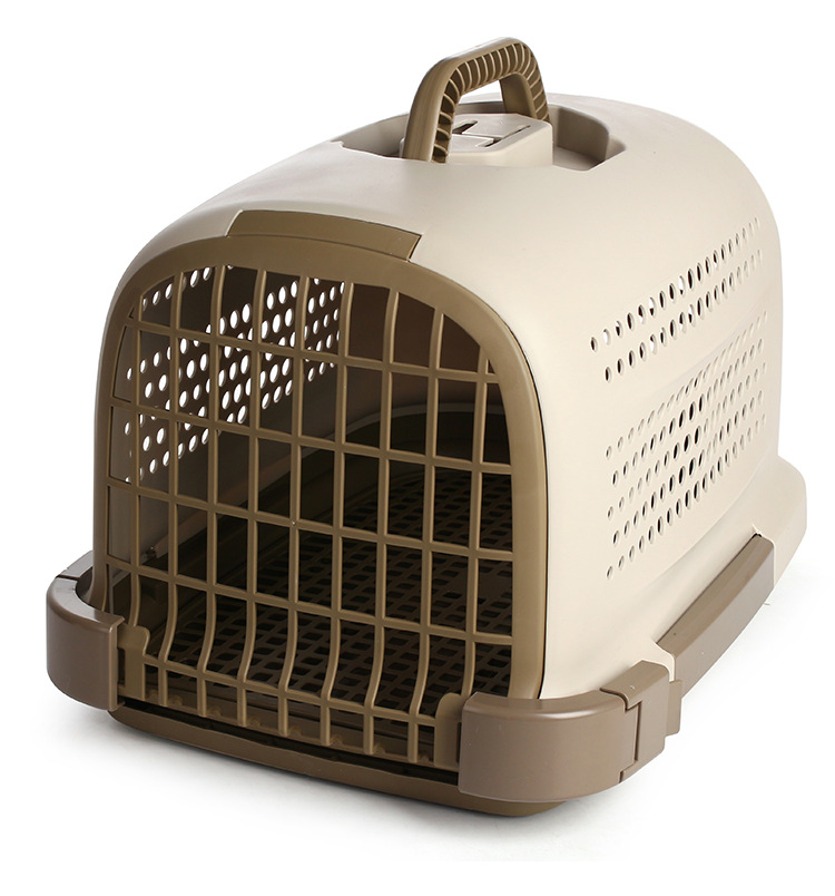 High-End Pet Flight Case Air Transport Box Pet Portable Check-in Suitcase Dogs and Cats Check-in Suitcase Aircraft Cage Large Box