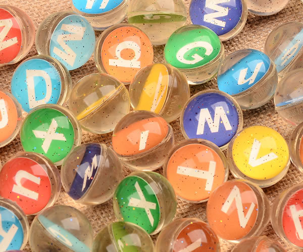 32mm Rubber Bouncy Ball English Letter Paper Card Bouncing Ball 1 Yuan Gashapon Machine Ball Children's Paradise Floating Ball 32mm Rubber Bouncy Ball English Letter Paper Card Bouncing Ball 1 Yuan Gashapon Machine Ball Children's Paradise Floating Ball