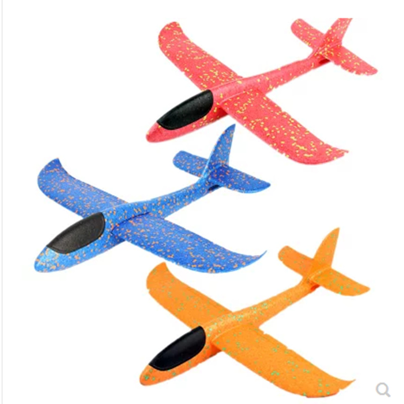Plane Toy  Soft Aircraft 48cm Drop-Resistant Glider Model EPP Ultra-Light Material Children&#039;s Outdoor Toy Batch
