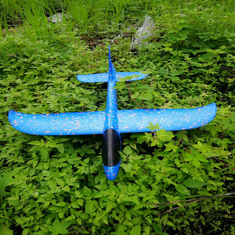Plane Toy  Soft Aircraft 48cm Drop-Resistant Glider Model EPP Ultra-Light Material Children&#039;s Outdoor Toy Batch