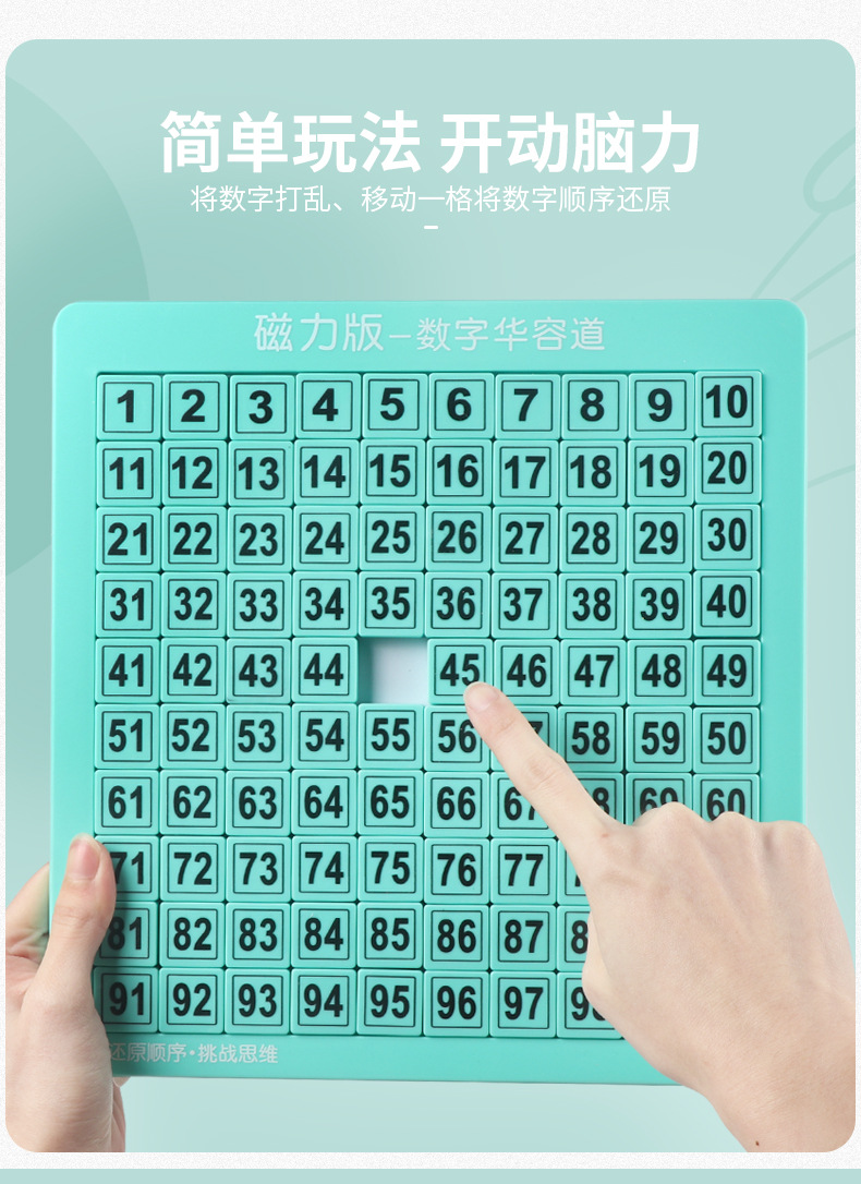 Educational Digital Klotski Logical Thinking Training with Pen Writable Brain Plane Game Toy Educational Digital Klotski Logical Thinking Training with Pen Writable Brain Plane Game Toy