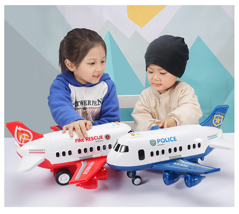 Large Musical Story Track Inertia Children's Toy Plane Artificial Passenger Aircraft Little Plane Toy Large Musical Story Track Inertia Children's Toy Plane Artificial Passenger Aircraft Little Plane Toy