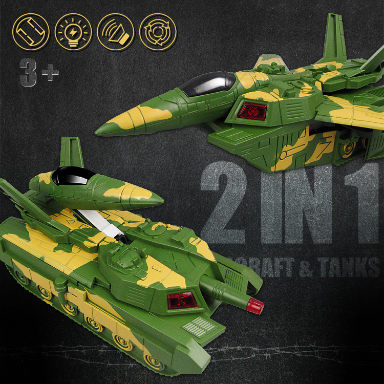 Stall Hot Sale Children&#039;s Toy Car Electric Tank Aircraft Plane Toy