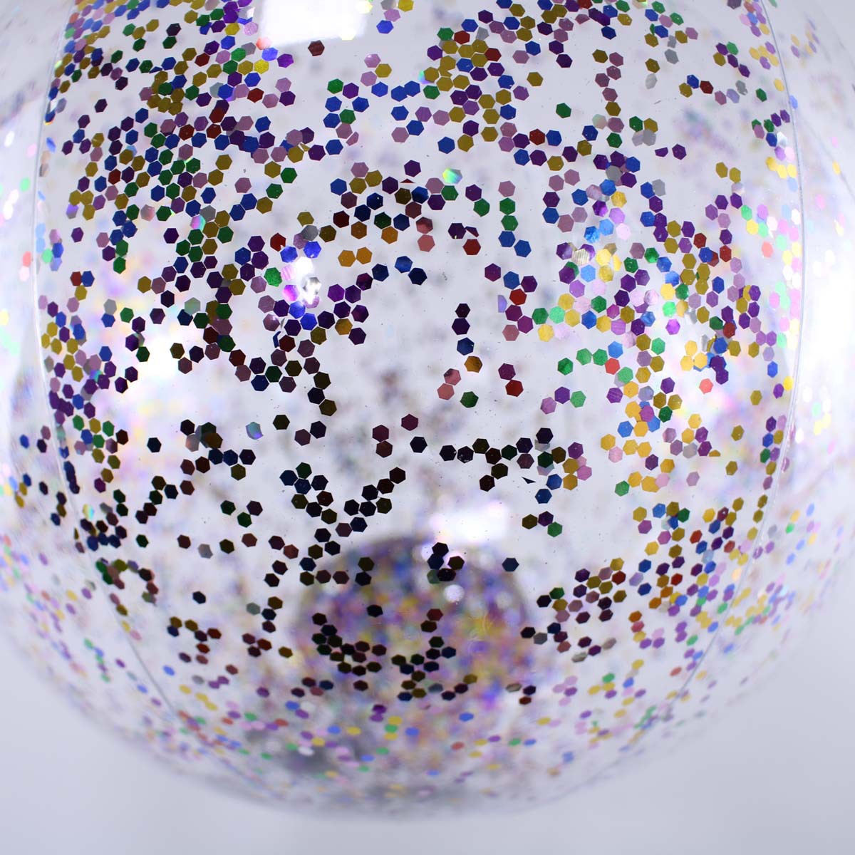 Inflatable toys Cross-Border PVC Inflatable Beach Ball Transparent Sequin Ball Inflatable Beach Ball Toy Perennial Spot