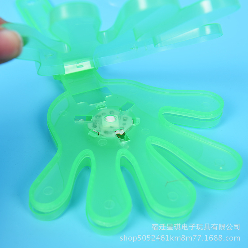 Luminous Palm Clap Trap Flash Cheering Props Concert Fluorescent Slap Claps Factory Direct Sales Hand Clap