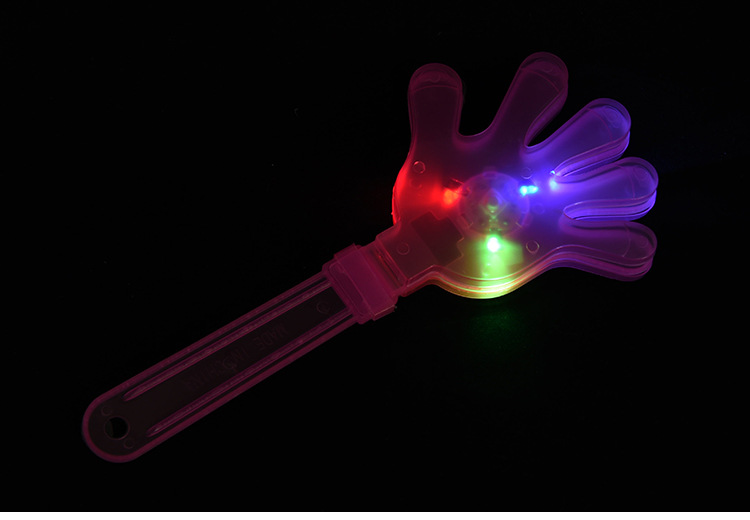 Luminous Palm Clap Trap Flash Cheering Props Concert Fluorescent Slap Claps Factory Direct Sales Hand Clap Luminous Palm Clap Trap Flash Cheering Props Concert Fluorescent Slap Claps Factory Direct Sales Hand Clap