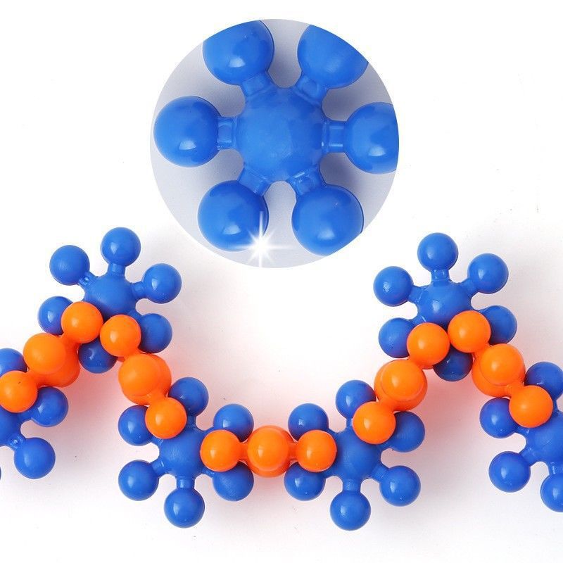 Building Blocks Children&#039;s Fun Assembling Snowflake Kindergarten Enlightenment Early Education DIY Toys Snowflake Brick