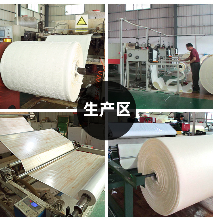 Wallpaper Factory Direct Supply Foam Waterproof Moisture-Proof Wallpaper Anti-Collision Continuous Roll Snowflake Brick