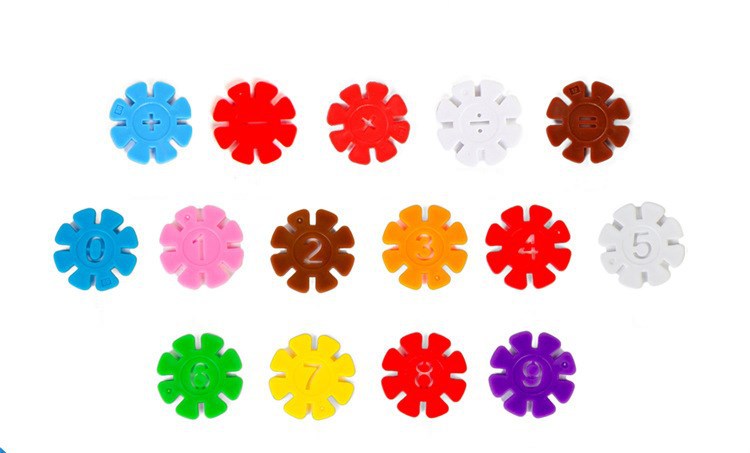 Building Blocks Box Plastic Assembling Combined Baby Toddler Intelligence Toys Factory Wholesale Snowflake Brick
