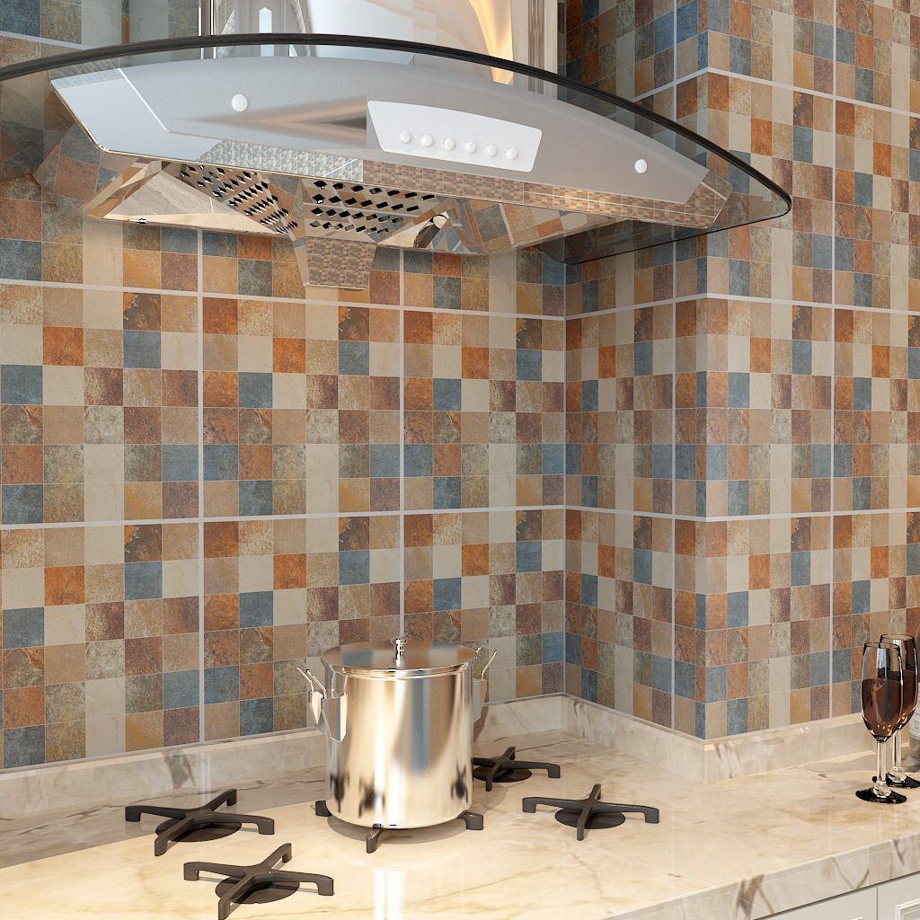 Wallpaper Peg Retro Self-Adhesive PVC Brick Pattern Wallpaper Kitchen Waterproof Brick Wallpaper Snowflake Brick