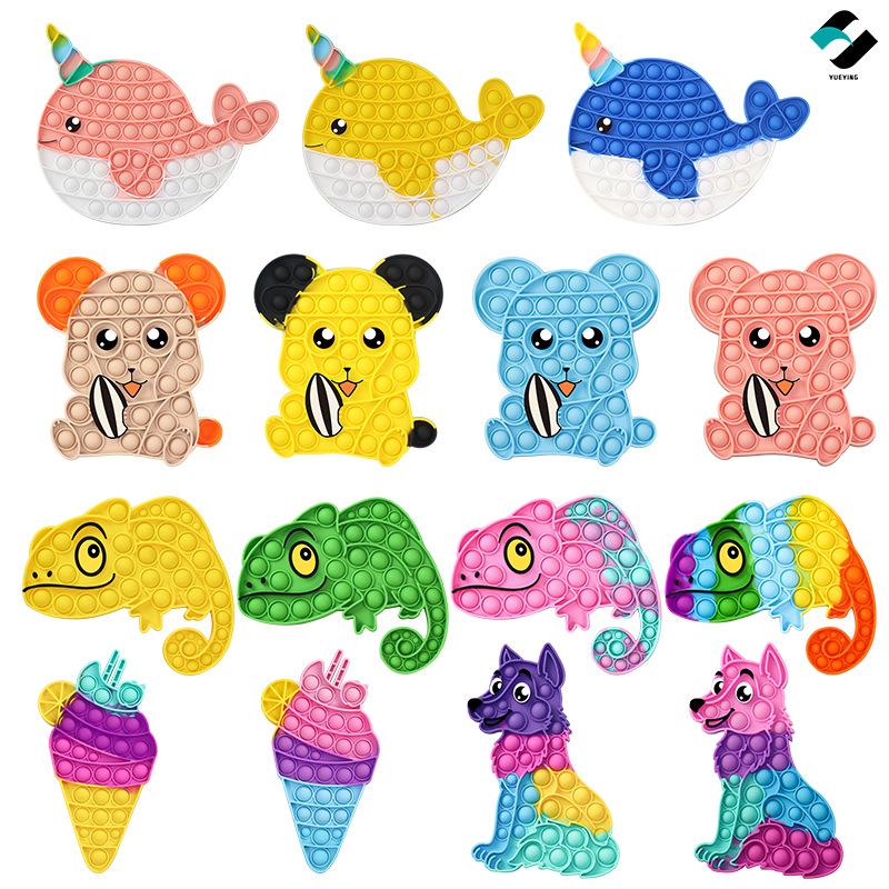Toy Block Animal Deratization Pioneer Educational Toys New Puzzle Desktop Decompression Bubble Deratization Toys