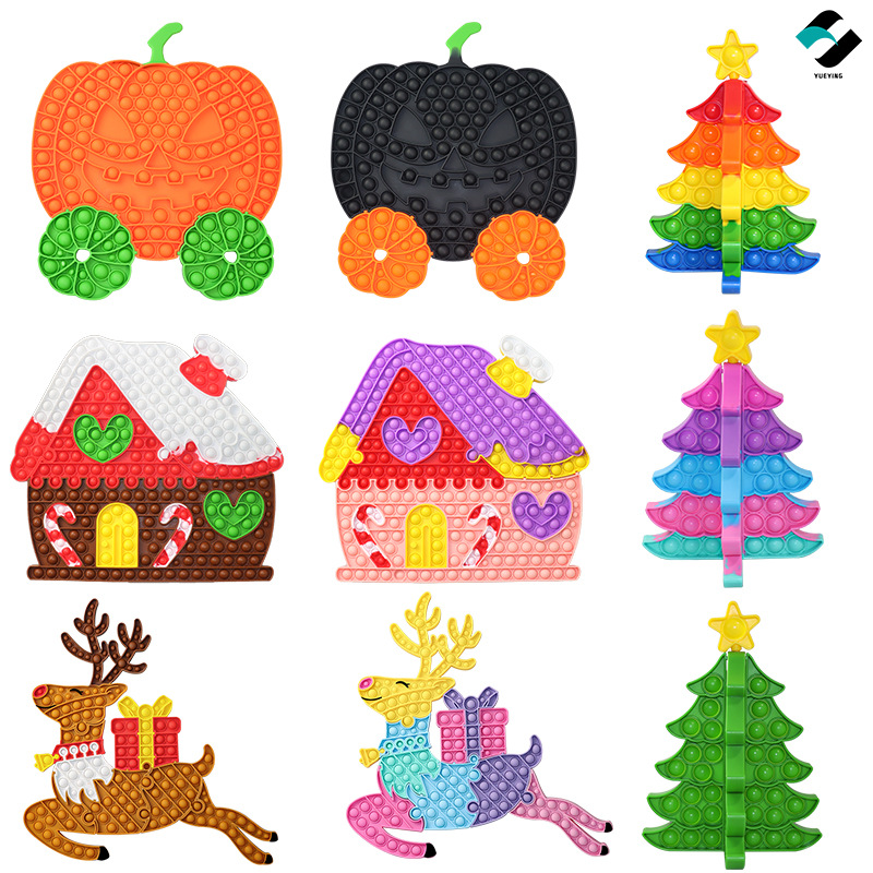Toy Block Animal Deratization Pioneer Educational Toys New Puzzle Desktop Decompression Bubble Deratization Toys