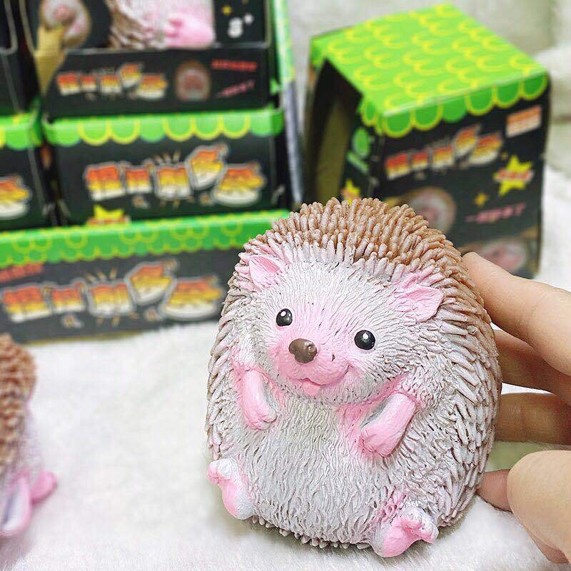 Tiktok Same Style Decompression Pinch Thorn Duoduo Vent Hedgehog Trick Animal Slow prank Toy
