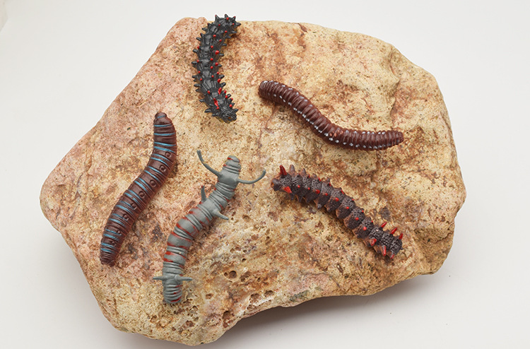 prank Toy Simulation Caterpillar Cabbage Insect Crawling Insect Animal Model Prank Trick Whole Person Scared Toy