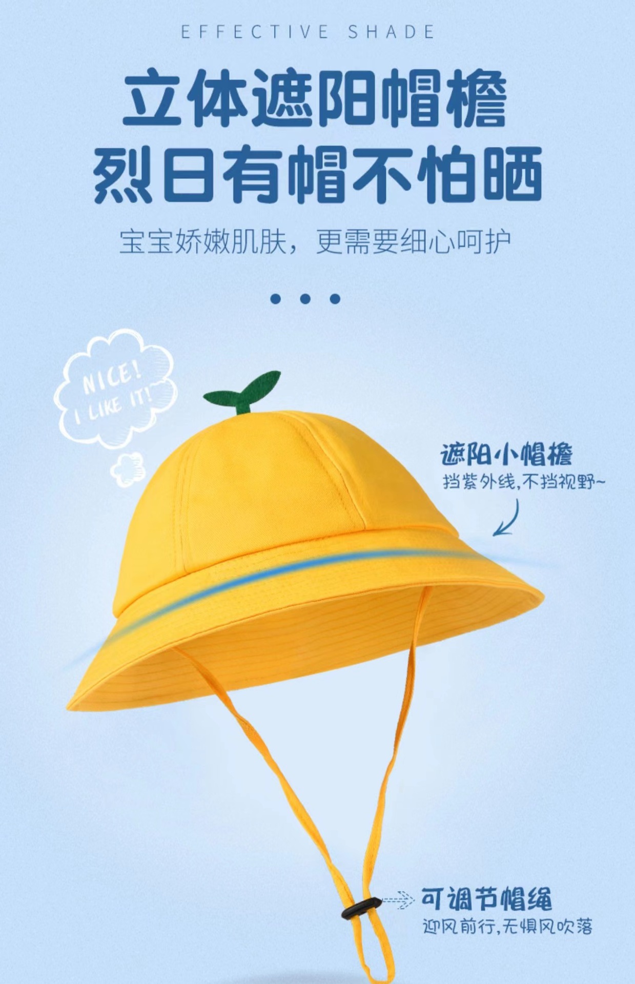 Kindergarten Children's Cotton Yellow Cap 2022 New Spring Primary School Student Hat Japanese Maruko Sun Hat Wholesale