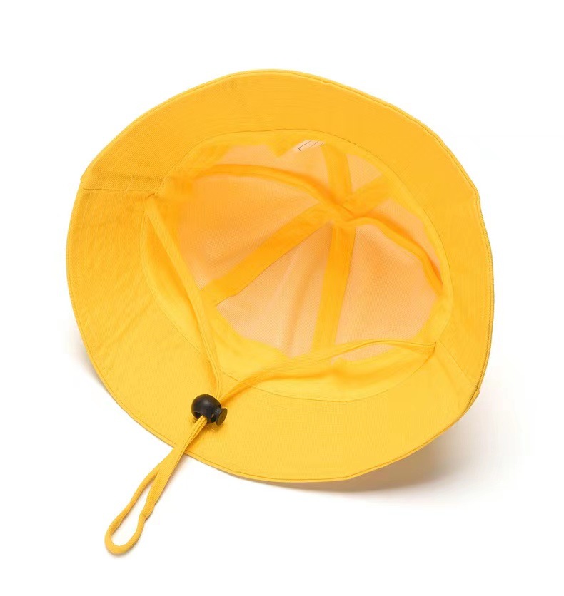 Kindergarten Children's Cotton Yellow Cap 2022 New Spring Primary School Student Hat Japanese Maruko Sun Hat Wholesale