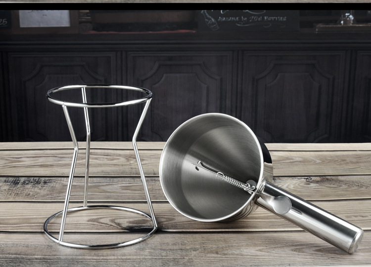 Stainless Steel Conical Funnel Octopus Chibi Maruko-Chan Funnel Kitchen Sushi Tool DIY Batter Metering Funnel Holder
