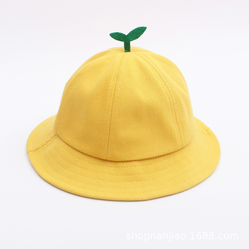 Children&#039;s Grass Hat Boys and Girls Spring and Autumn Sun-Proof Summer Sun-Proof Bucket Maruko