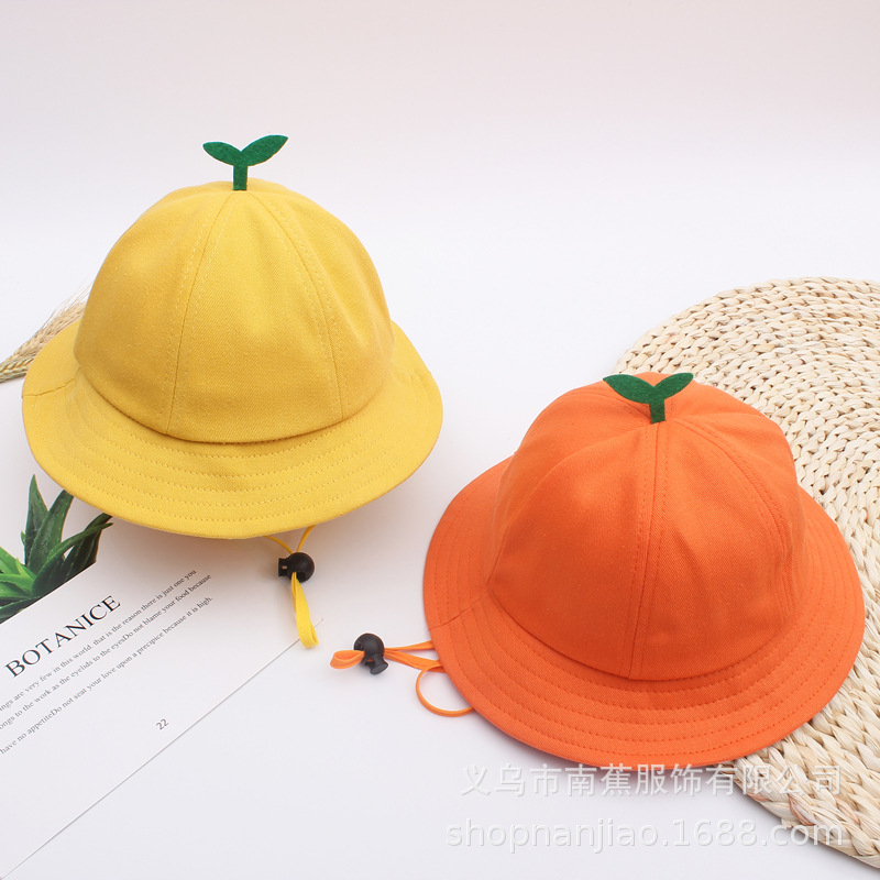 Children&#039;s Grass Hat Boys and Girls Spring and Autumn Sun-Proof Summer Sun-Proof Bucket Maruko