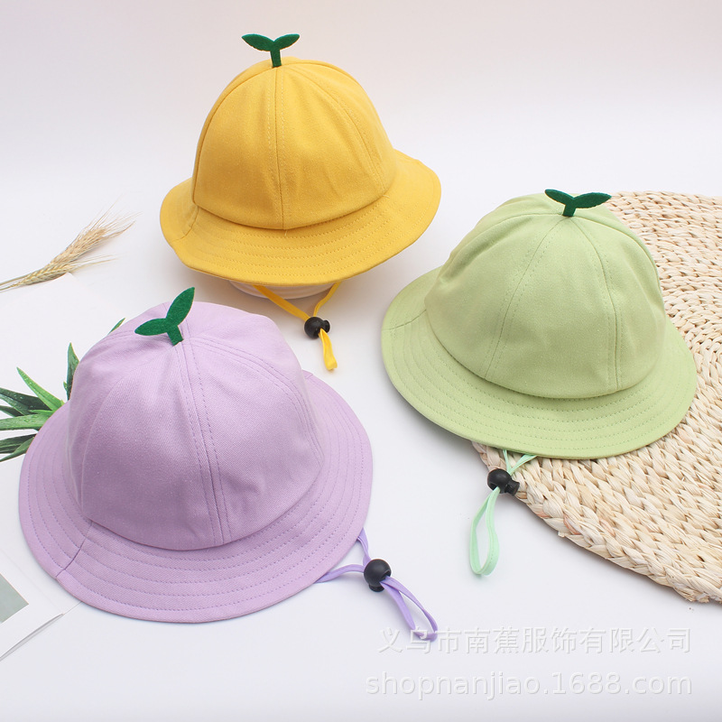 Children's Grass Hat Boys and Girls Spring and Autumn Sun-Proof Summer Sun-Proof Bucket Maruko Children's Grass Hat Boys and Girls Spring and Autumn Sun-Proof Summer Sun-Proof Bucket Maruko