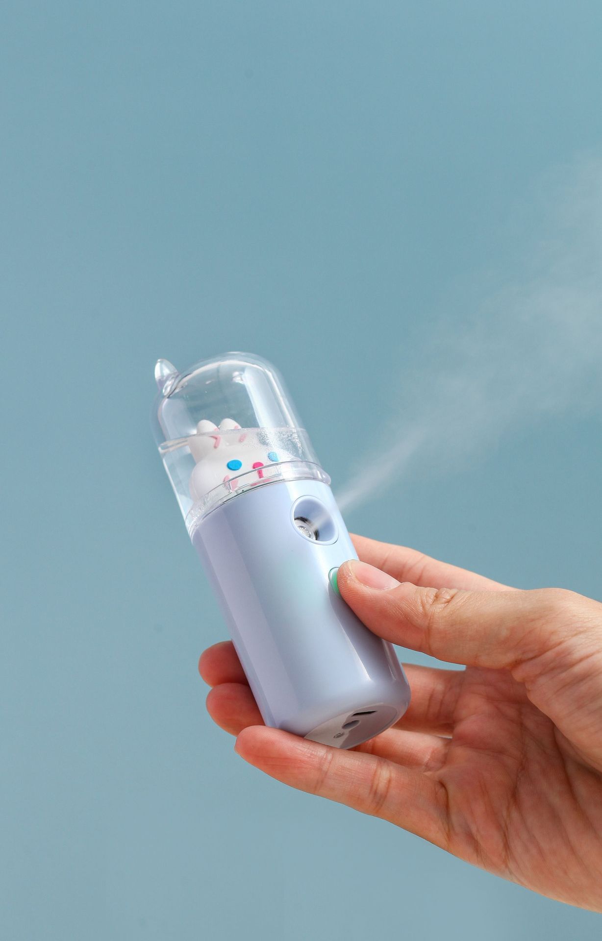 Water Replenishing Instrument Humidifier Handheld USB Charging Water Replenishing Instrument Spray Facial Maruko