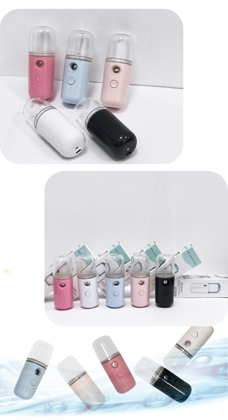 Maruko  Handheld Mini Nano Rechargeable Humidifier Printable Logo Spray Moisturizing Water Replenishing Instrument