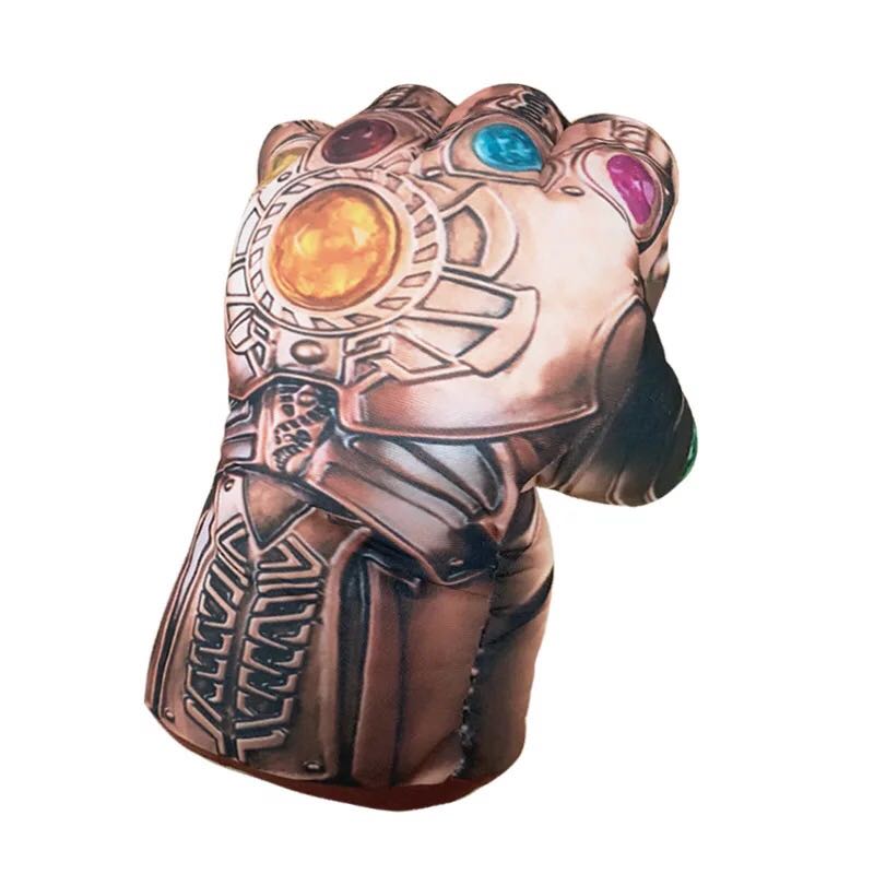 Avengers movie spider-man iron man hulk stone kills infinity boxing glove plush toy Avengers movie spider-man iron man hulk stone kills infinity boxing glove plush toy