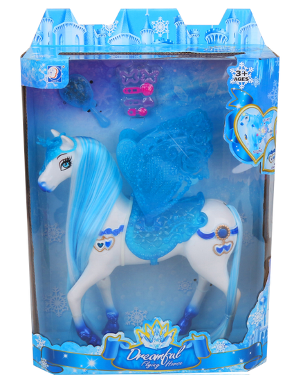 Electric Horse Tail Strop Music Light Girl Toy Play House Toy Pegasus Barbie Electric Horse Tail Strop Music Light Girl Toy Play House Toy Pegasus Barbie