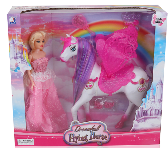 Electric Horse Tail Strop Music Light Girl Toy Play House Toy Pegasus Barbie Electric Horse Tail Strop Music Light Girl Toy Play House Toy Pegasus Barbie