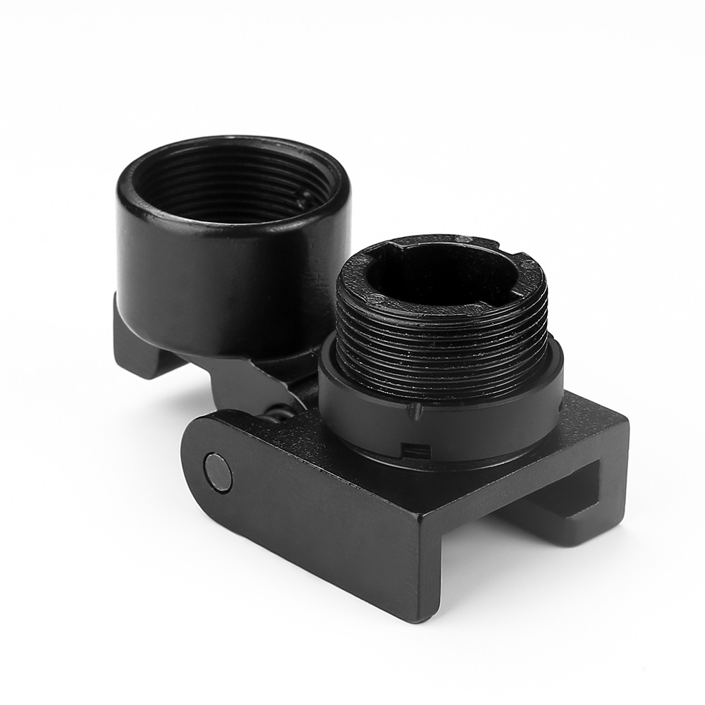 Water Bomb Gun Toy Accessories Aluminum Alloy Folding Ring AK Folding Nut Folding Stock Adaptor