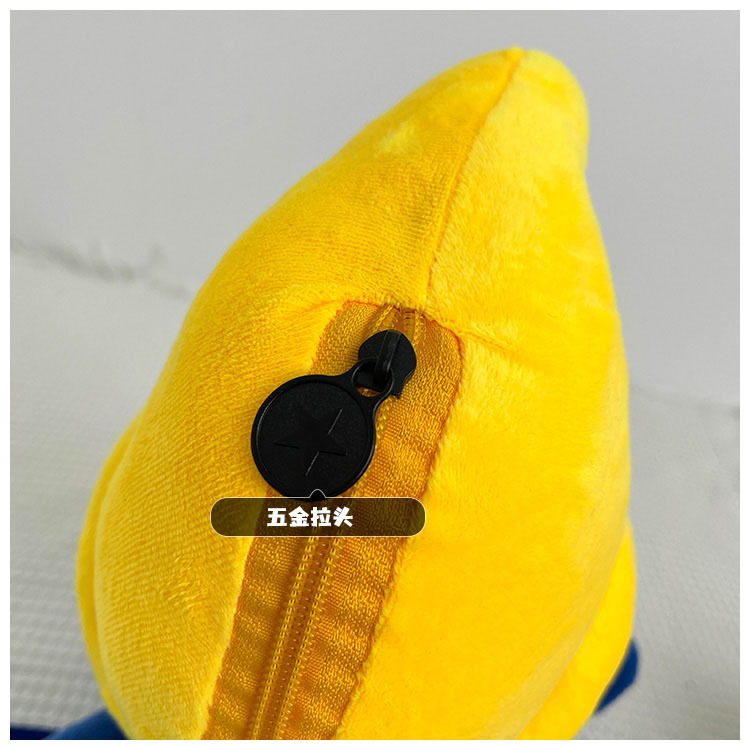 Smurfs Cartoon Blue Elf Children's Backpack Men's and Women's Baby's Doll Doll Bag Cute Children's Plush Toy Backpack